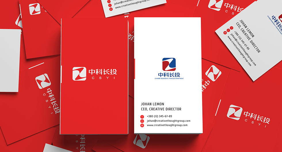 中科长投标志设计